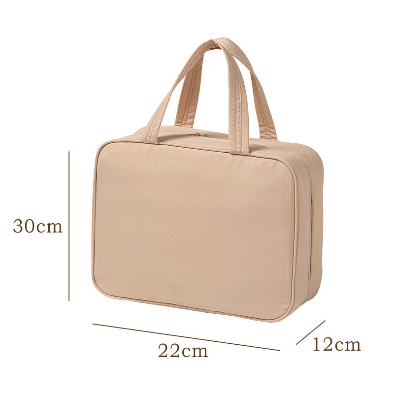 Hanging Travel Toiletry Bag - Large Capacity Makeup Organizer with Multiple Compartments