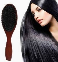 Boar Bristle Brush — Premium Shine & Smoothing