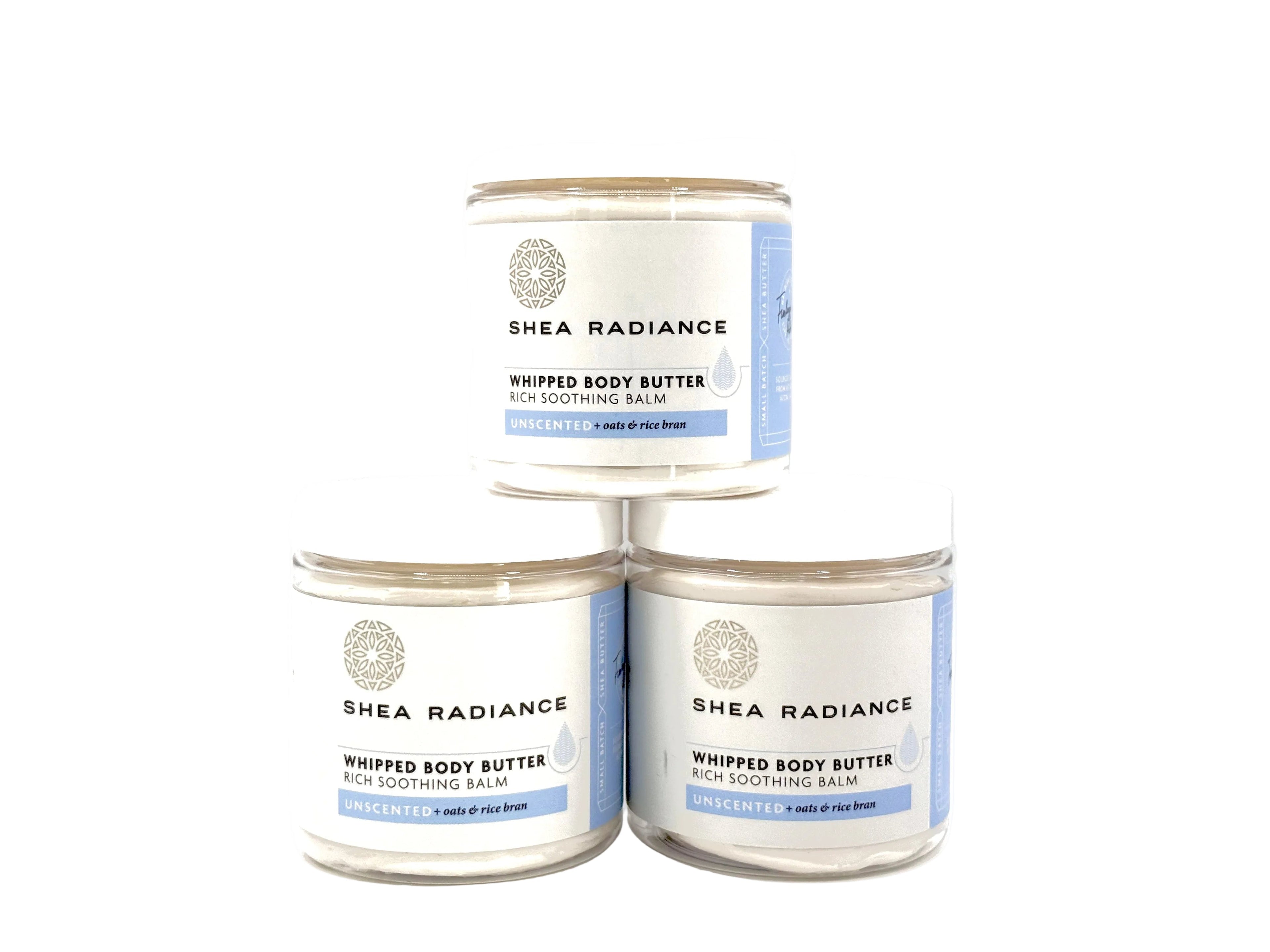 Whipped Shea Body Butter with Colloidal Oatmeal for Dry and Sensitive Skin - WARM WEATHER WARNING